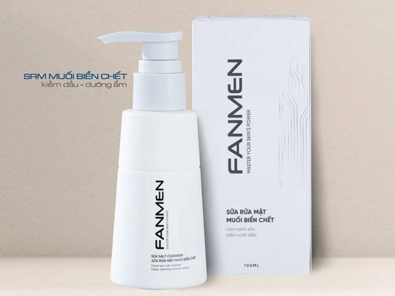 Sữa rửa mặt nam Fanmen – Master Your Skin’s Power