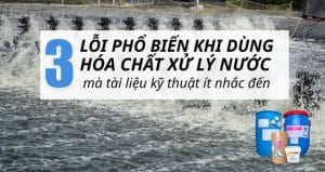 sai lầm khi sử dụng hóa chất thủy sản