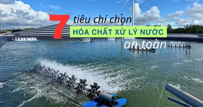 7 Tiêu chí chọn hóa chất xử lý nước thủy sản an toàn