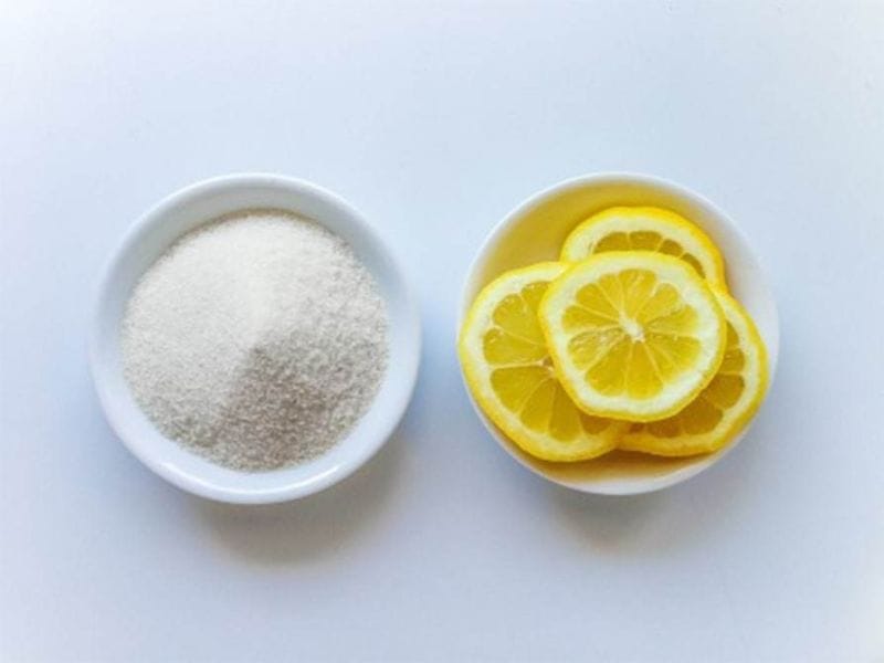 Tẩy da chết bằng chanh và đường